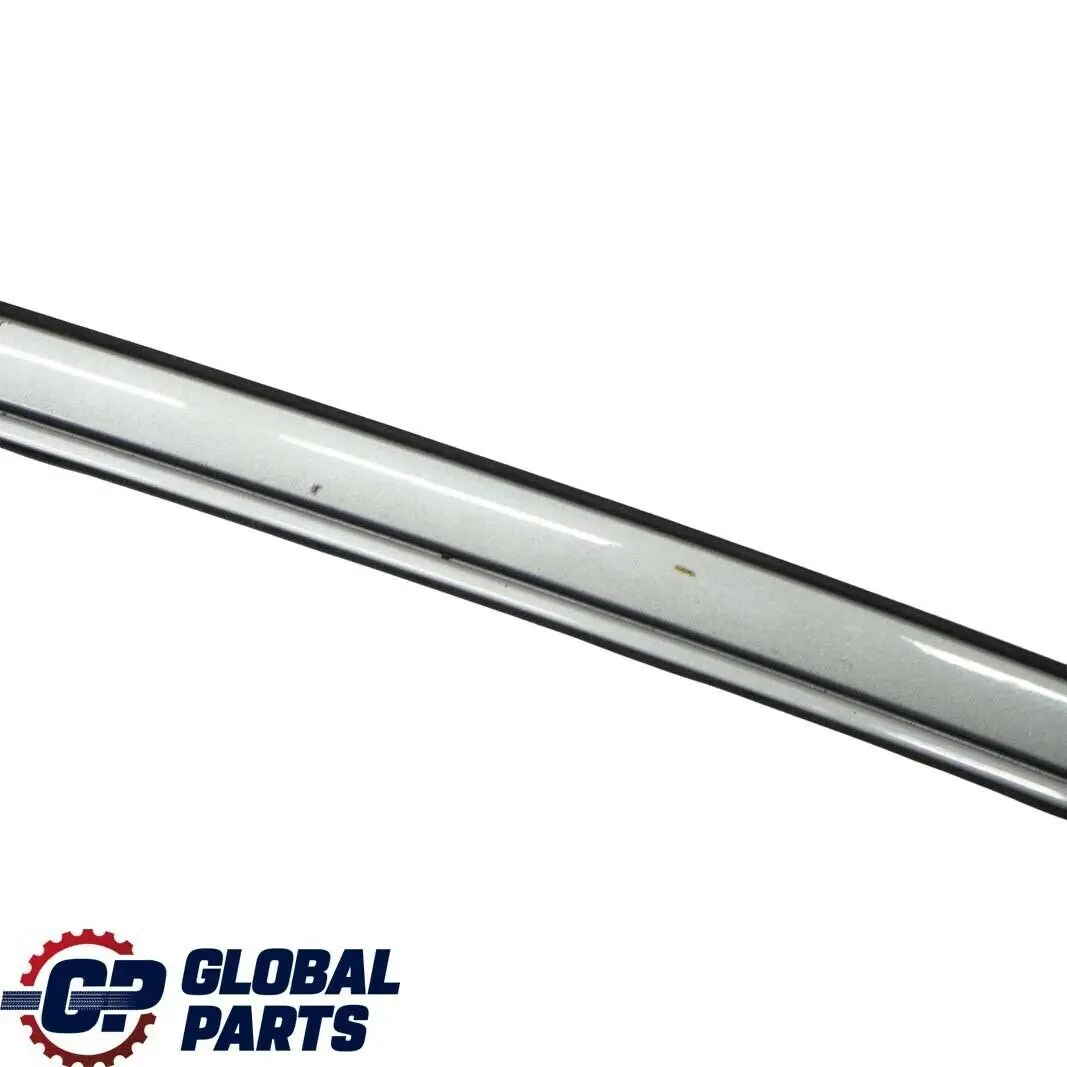 BMW E60 Roof Moulding Railing Gutter Rail Left N/S Silbergrau Grey - SKU 7070195-SBG - Part number 7070195