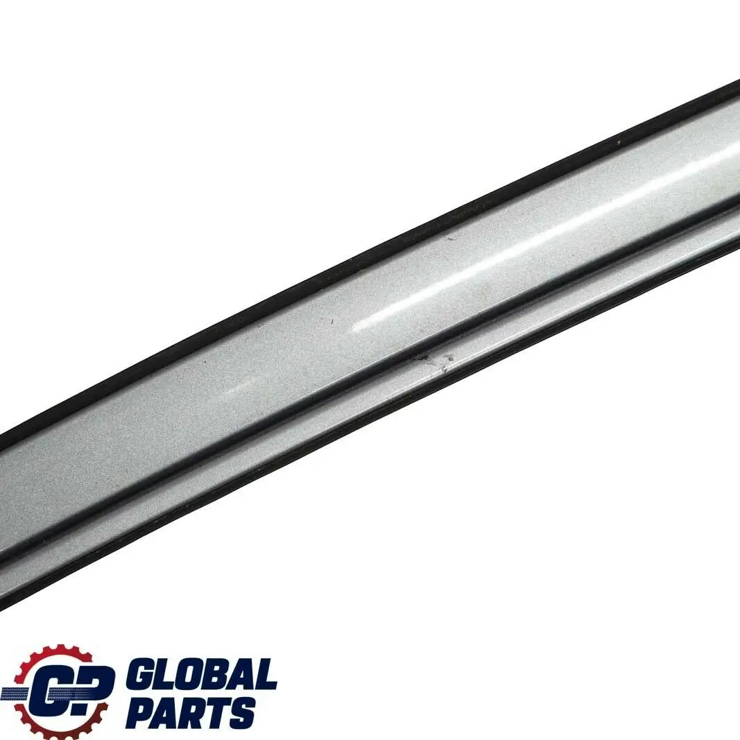 BMW E60 Roof Moulding Railing Gutter Rail Left N/S Silbergrau Grey - SKU 7070195-SBG - Part number 7070195