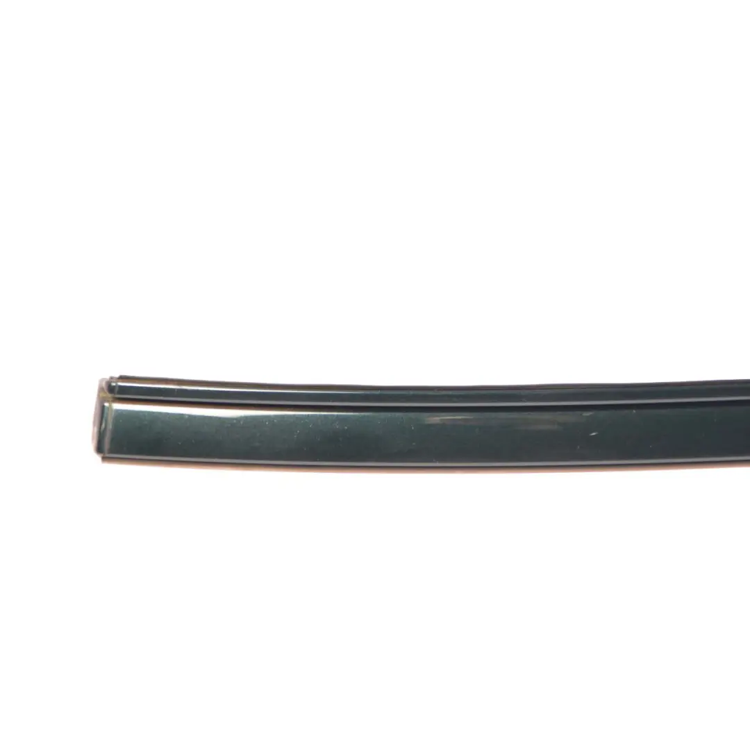 BMW E60 Moulding Railing Left N/S Gutter Roof Rail Tiefgruen Green Metallic A43 - SKU 7070195-TG - Part number 7070195