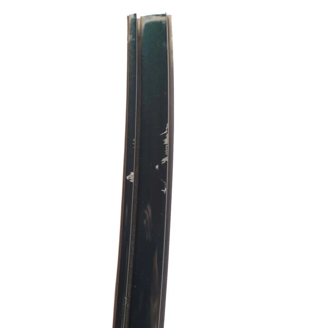 Moulding Railing Left N/S Gutter Roof Rail Tiefgruen Green Metallic A43 to BMW E60 with Part number 7070195 BMW E60 Moulding Railing Left N/S Gutter Roof Rail Tiefgruen Green Metallic A43 - SKU 7070195-TG - Part number 7070195