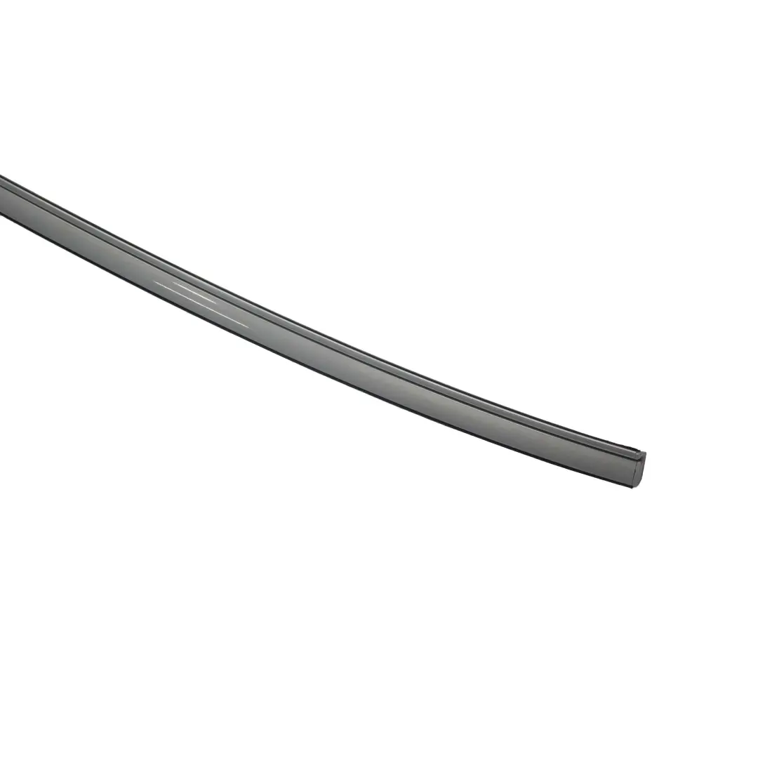 Right roof moulding railing gutter O/S Silbergrau Grey to BMW 5 Series E60 E60N with Part number 7070196 BMW 5 Series E60 E60N Right roof moulding railing gutter O/S Silbergrau Grey - SKU 7070196-SBG - Part number 7070196