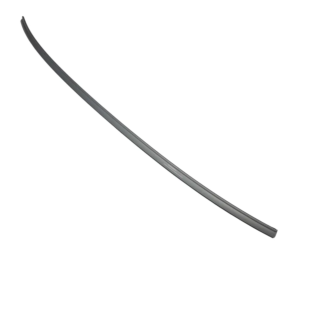 BMW 5 Series E60 E60N Right roof moulding railing gutter O/S Silbergrau Grey - SKU 7070196-SBG - Part number 7070196