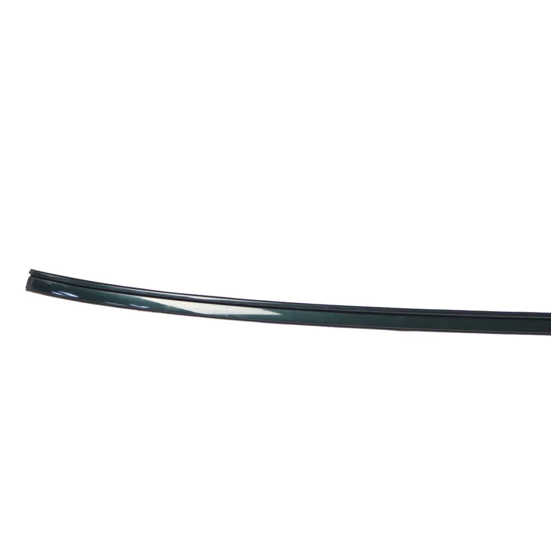 Moulding Railing Right O/S Roof Gutter Rail Tiefgruen Green - A43 to BMW E60 with Part number 7070196 BMW E60 Moulding Railing Right O/S Roof Gutter Rail Tiefgruen Green - A43 - SKU 7070196-TG - Part number 7070196