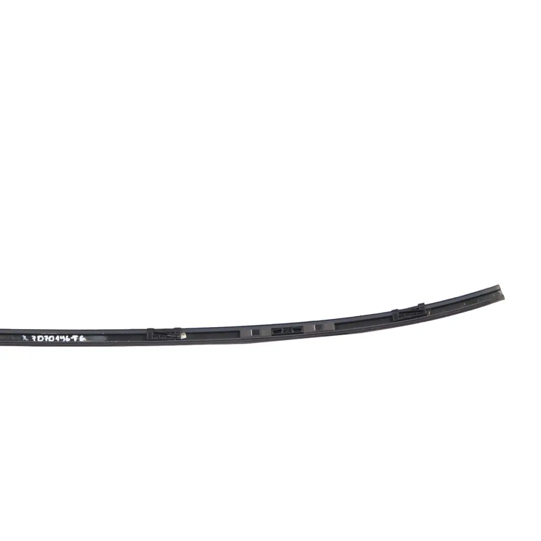 BMW E60 Moulding Railing Right O/S Roof Gutter Rail Tiefgruen Green - A43 - SKU 7070196-TG - Part number 7070196