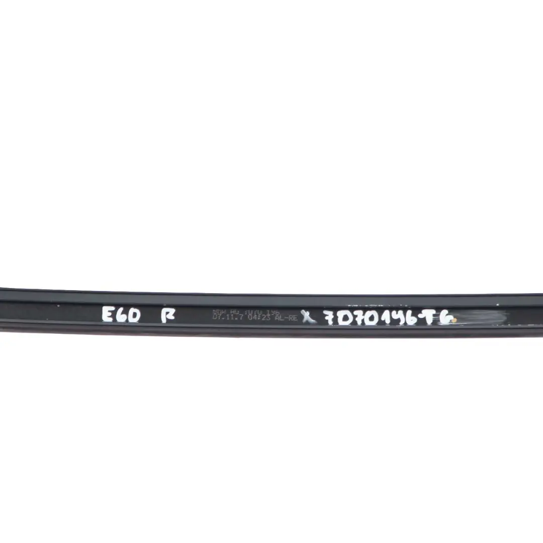 Moulding Railing Right O/S Roof Gutter Rail Tiefgruen Green - A43 to BMW E60 with Part number 7070196 BMW E60 Moulding Railing Right O/S Roof Gutter Rail Tiefgruen Green - A43 - SKU 7070196-TG - Part number 7070196