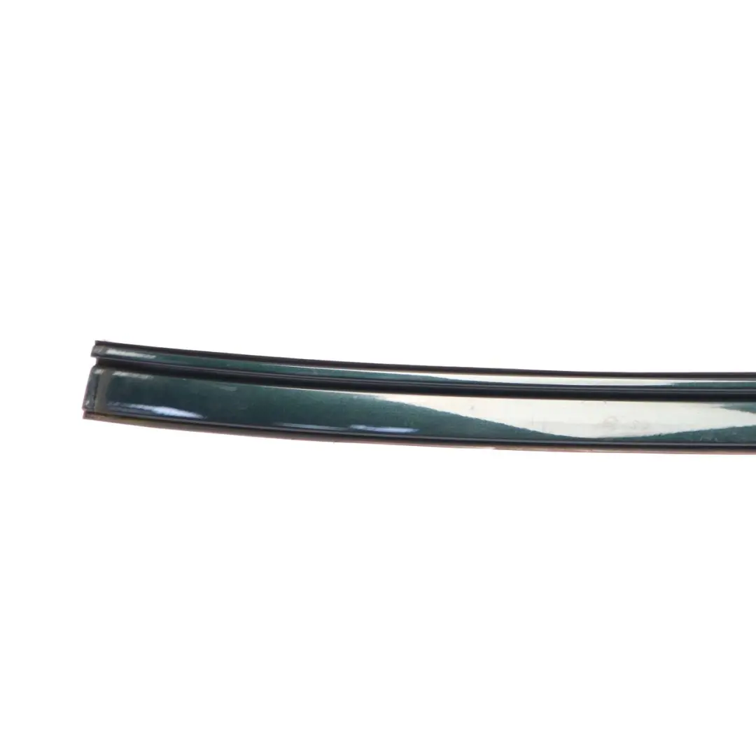 Moulding Railing Right O/S Roof Gutter Rail Tiefgruen Green - A43 to BMW E60 with Part number 7070196 BMW E60 Moulding Railing Right O/S Roof Gutter Rail Tiefgruen Green - A43 - SKU 7070196-TG - Part number 7070196