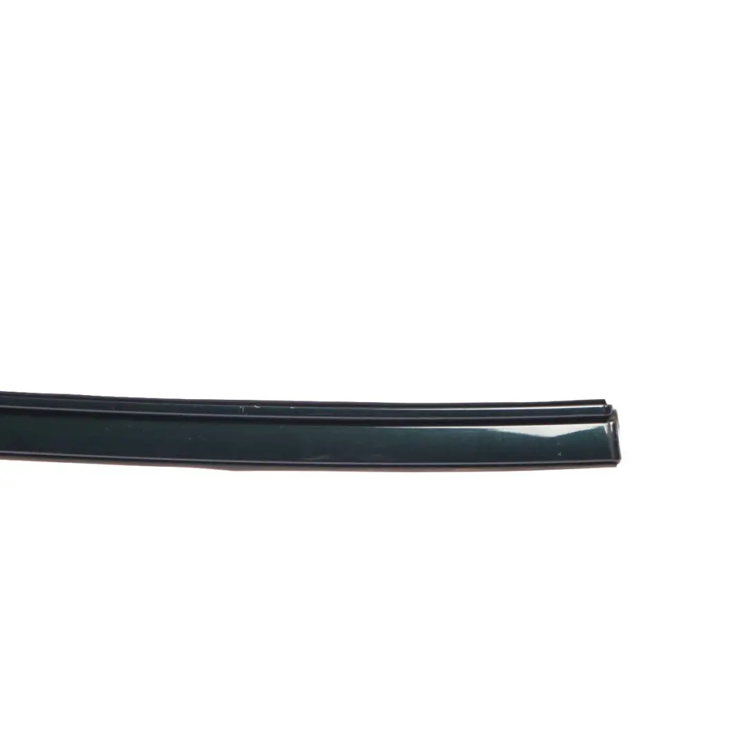 Moulding Railing Right O/S Roof Gutter Rail Tiefgruen Green - A43 to BMW E60 with Part number 7070196 BMW E60 Moulding Railing Right O/S Roof Gutter Rail Tiefgruen Green - A43 - SKU 7070196-TG - Part number 7070196
