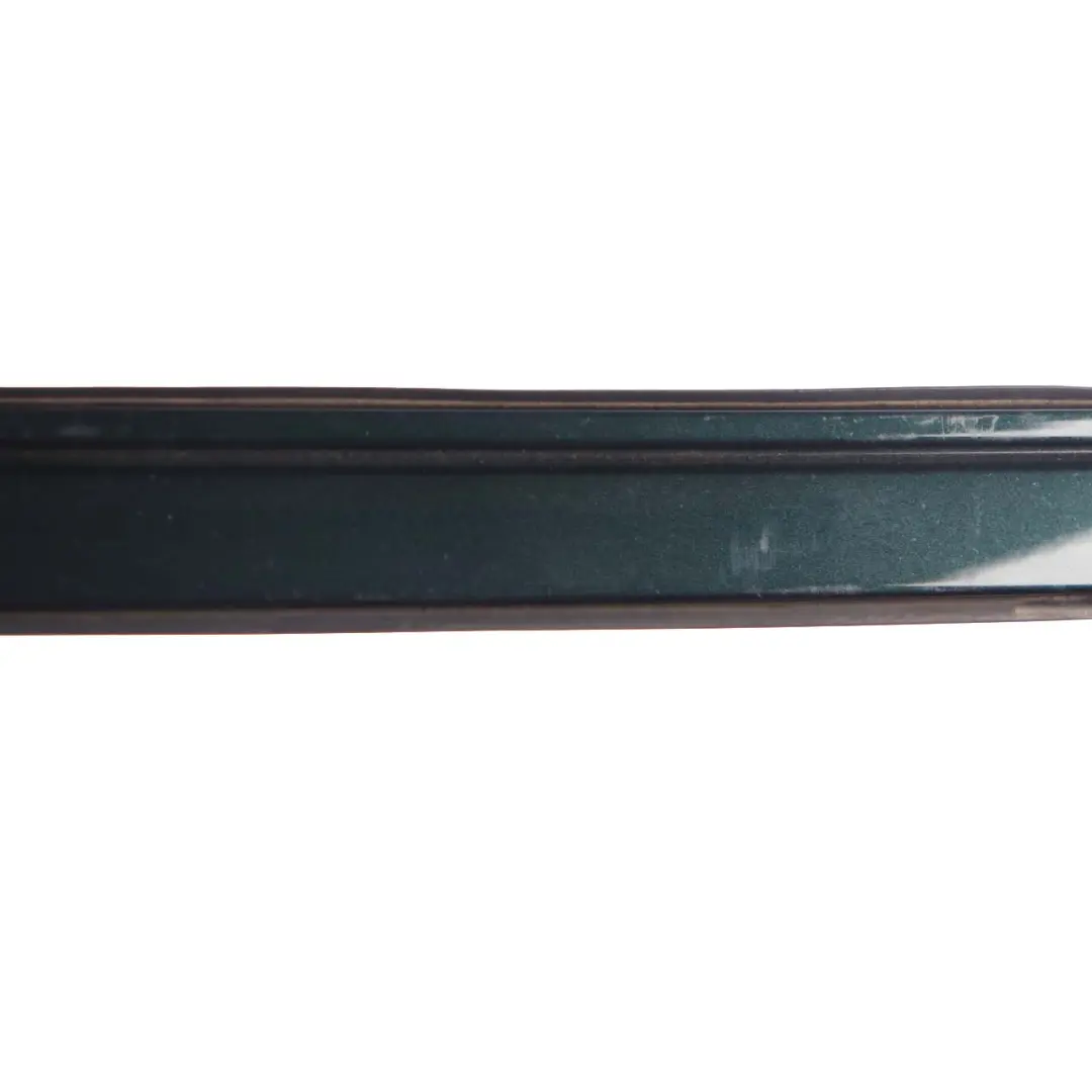 Moulding Railing Right O/S Roof Gutter Rail Tiefgruen Green - A43 to BMW E60 with Part number 7070196 BMW E60 Moulding Railing Right O/S Roof Gutter Rail Tiefgruen Green - A43 - SKU 7070196-TG - Part number 7070196