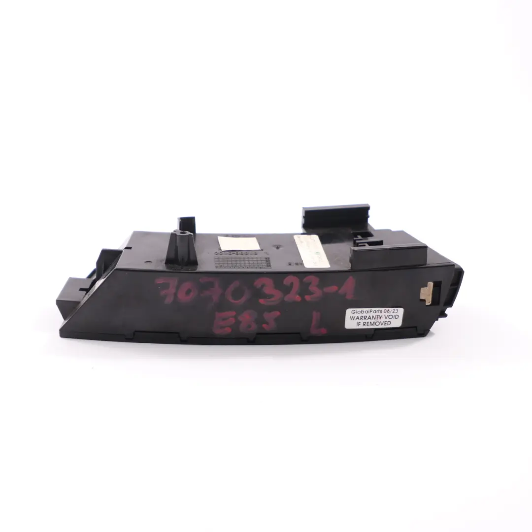BMW Z4 E85 E86 Cup Drink Holder Left N/S Dashboard Dash Black 7068447 - SKU 7070323-1 - Part number 7070323