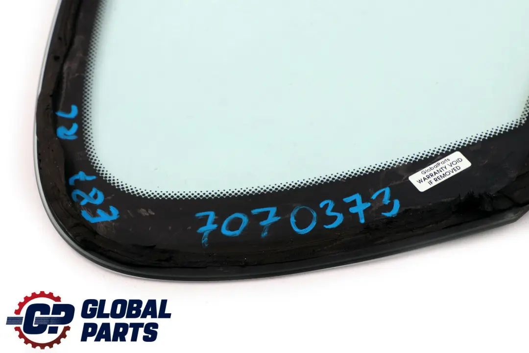 BMW E87 Fixed Door Window Glass AS2 Rear Left N/S - SKU 7070373 - Part number 7070373