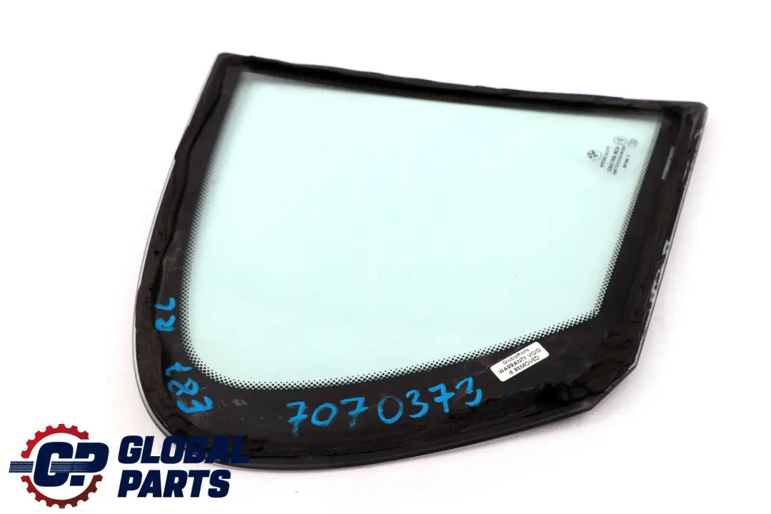 BMW E87 Vetro Fisso Del Finestrino Porta AS2 Posteriore Sinistro - SKU 7070373 - Numero di parte 7070373