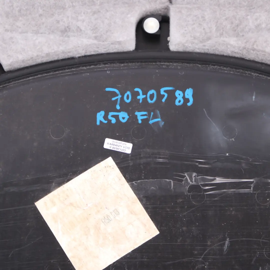 Door Card Front Left N/S Side Trim Panther Black Kaleido to Mini R50 with Part number 7070589 Mini R50 Door Card Front Left N/S Side Trim Panther Black Kaleido - SKU 7070589 - Part number 7070589