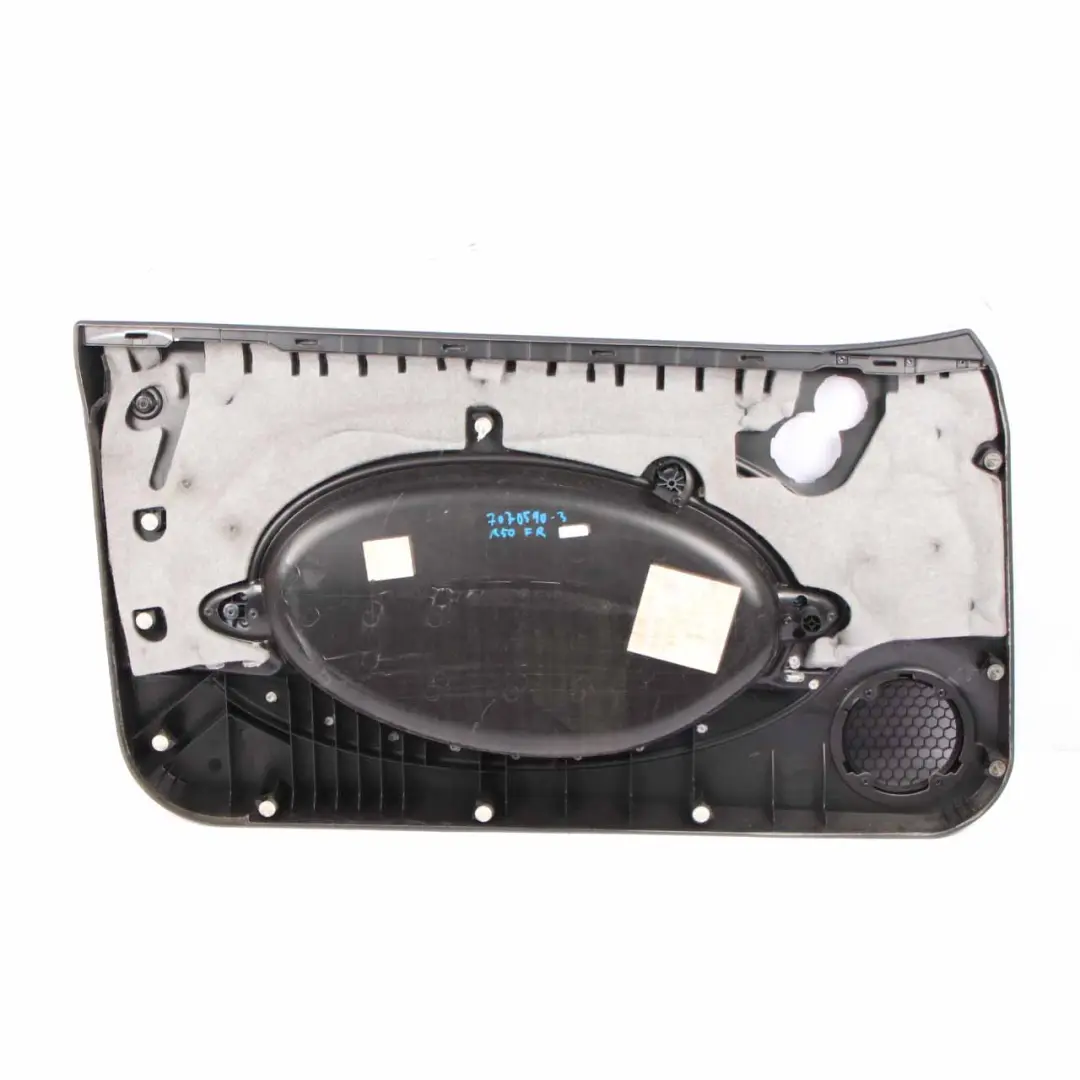 Mini R50 Door Card Front Right O/S Side Trim Panther Black Kaleido - SKU 7070590-3 - Part number 7070590