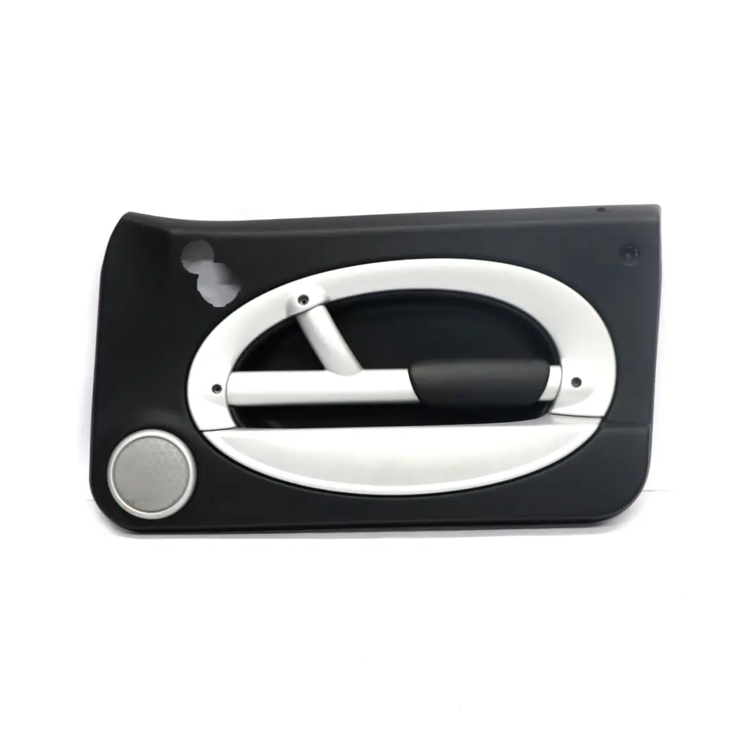  *BMW Mini R50 R53 1 Türverkleidung Dekor White Silver Rechts Panther Black - SKU 7070598-1 - Teilenummer 7070598