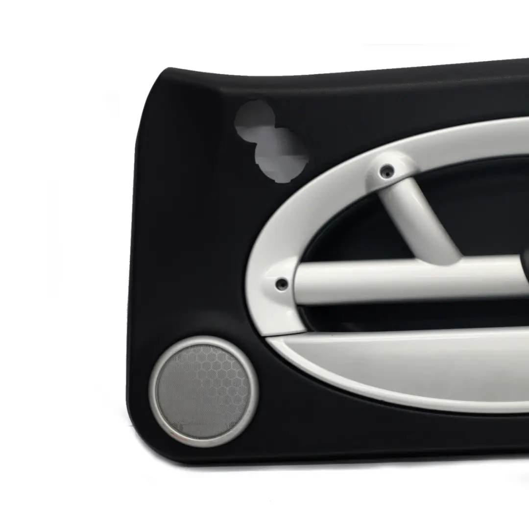 Pannello Porta Decorazione Bianco Argento Dx Panther Black per Mini R50 R53 con numero di parte 7070598 Mini R50 R53 Pannello Porta Decorazione Bianco Argento Dx Panther Black - SKU 7070598-1 - Numero di parte 7070598