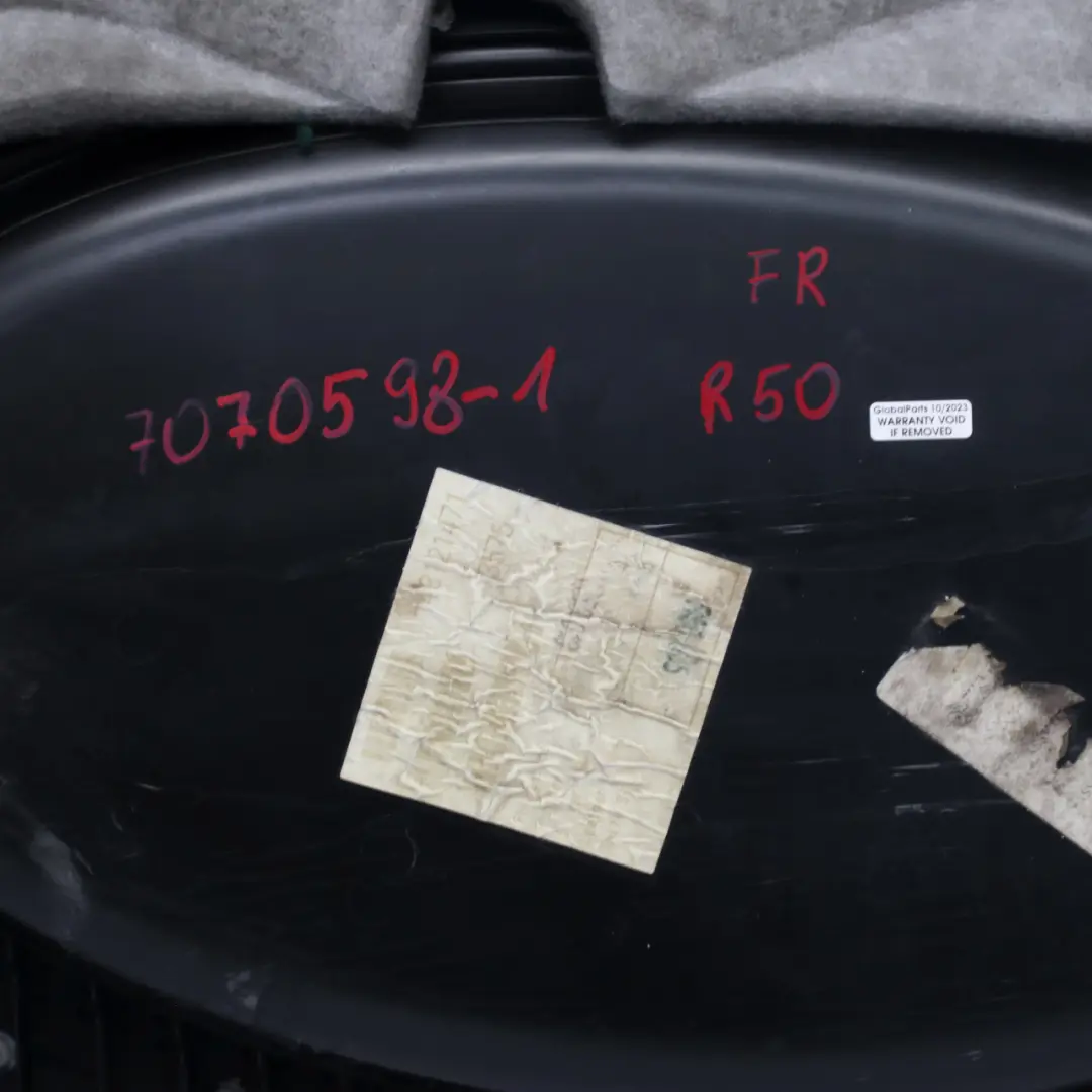 *BMW Mini R50 R53 1 Türverkleidung Dekor White Silver Rechts Panther Black für mit Teilenummer 7070598 *BMW Mini R50 R53 1 Türverkleidung Dekor White Silver Rechts Panther Black - SKU 7070598-1 - Teilenummer 7070598