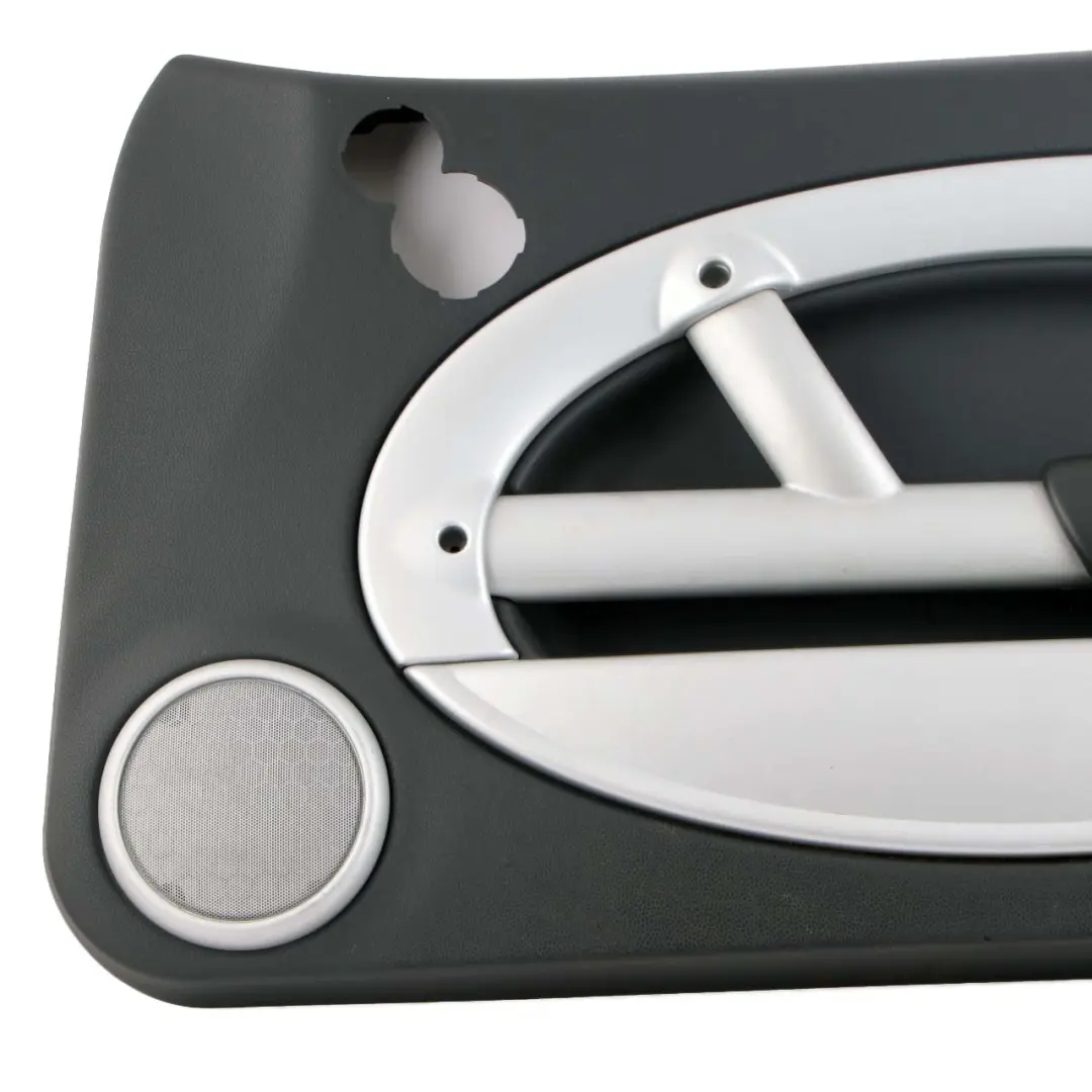 Front Right O/S Door Card Trim Panel HiFi Panther Black to Mini Cooper R50 R53 with Part number 7070598 Mini Cooper R50 R53 Front Right O/S Door Card Trim Panel HiFi Panther Black - SKU 7070598-3 - Part number 7070598