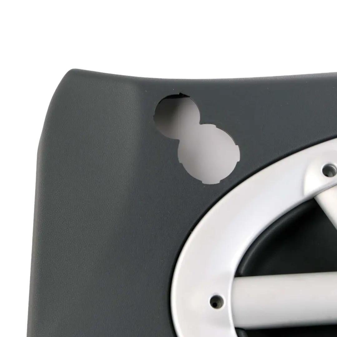 Front Right O/S Door Card Trim Panel HiFi Panther Black to Mini Cooper R50 R53 with Part number 7070598 Mini Cooper R50 R53 Front Right O/S Door Card Trim Panel HiFi Panther Black - SKU 7070598-3 - Part number 7070598