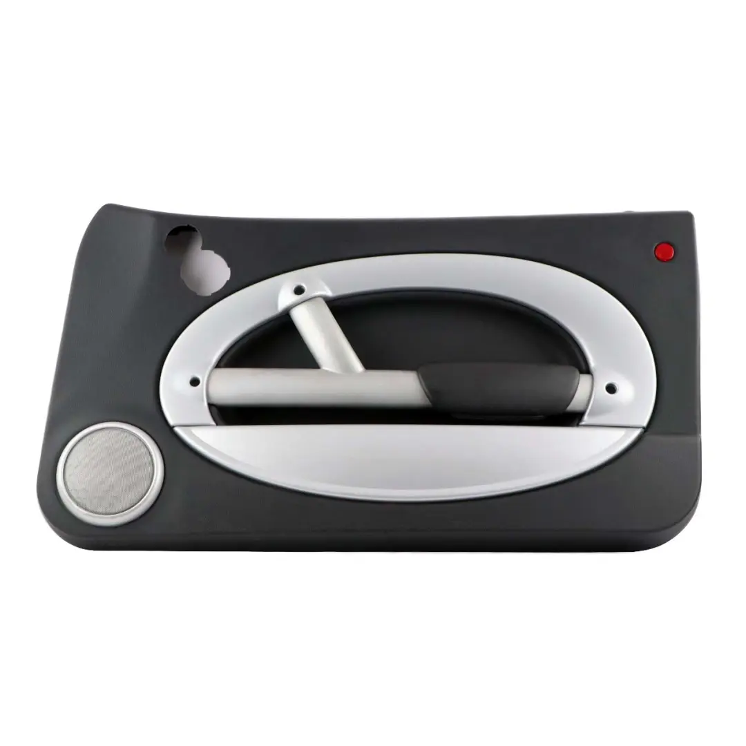 Front Right O/S Door Card Trim Side Panel Panther Black to Mini Cooper R50 R53 with Part number 7070598 Mini Cooper R50 R53 Front Right O/S Door Card Trim Side Panel Panther Black - SKU 7070598 - Part number 7070598