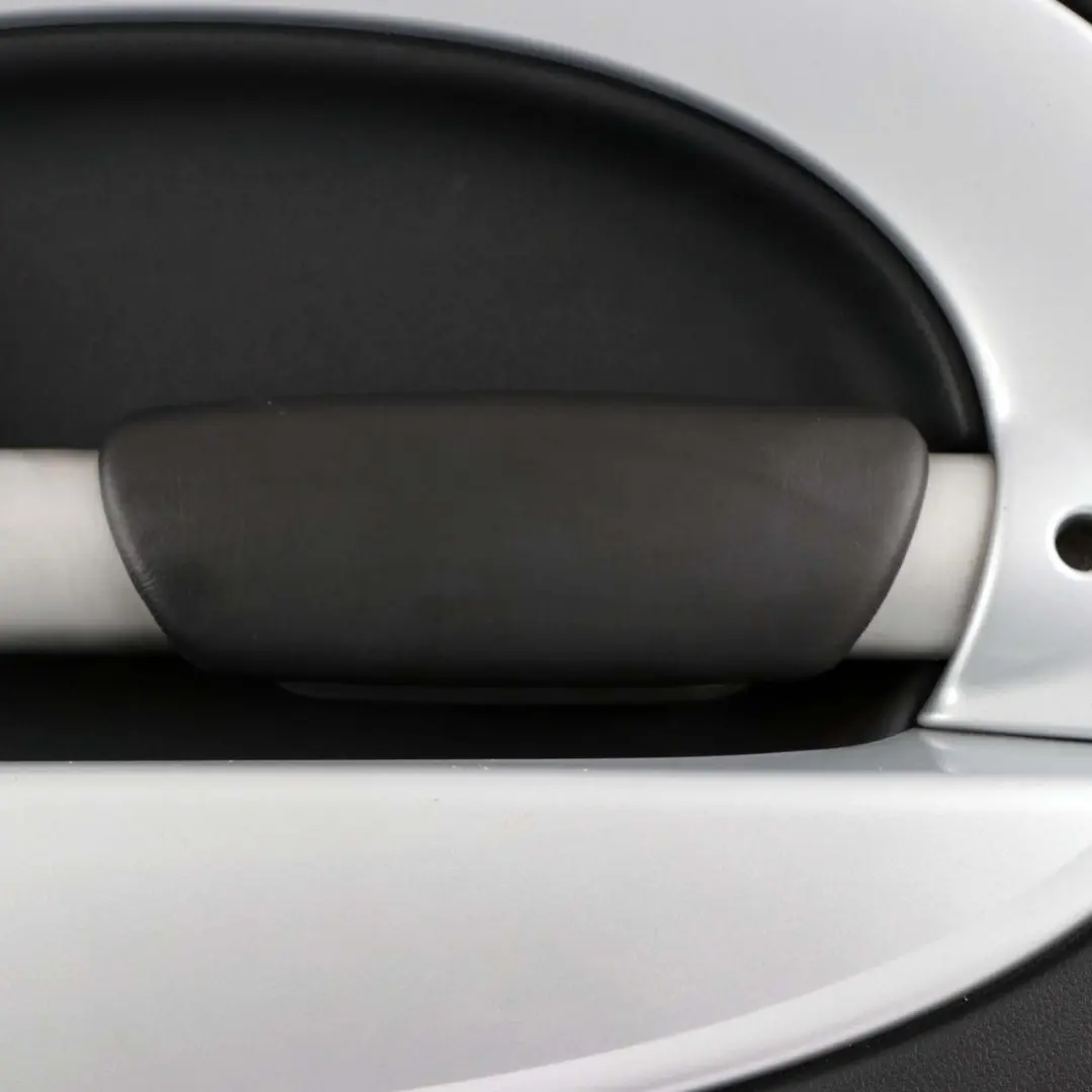 Front Right O/S Door Card Trim Side Panel Panther Black to Mini Cooper R50 R53 with Part number 7070598 Mini Cooper R50 R53 Front Right O/S Door Card Trim Side Panel Panther Black - SKU 7070598 - Part number 7070598