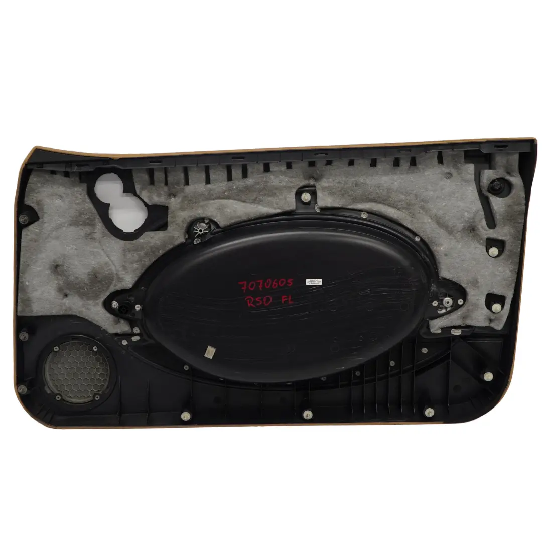 Mini R50 R53 Door Card Front Left N/S Door Side Trim Cordoba Beige White Silver - SKU 7070605 - Part number 7070605