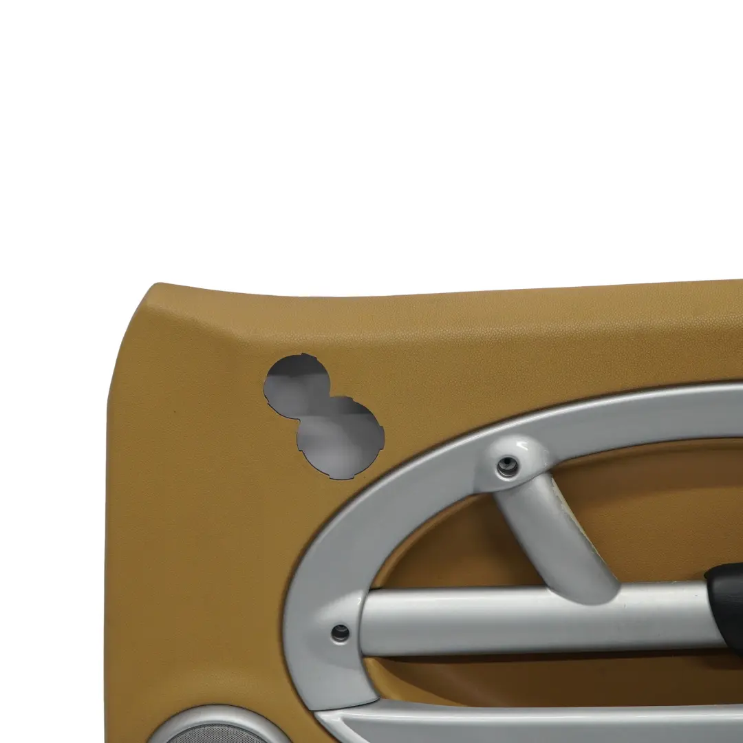 Turverkleidung Dekor Vorn Rechts Cordoba Beige Silber für Mini R50 R53 mit Teilenummer 7070606 Mini R50 R53 Turverkleidung Dekor Vorn Rechts Cordoba Beige Silber - SKU 7070606 - Teilenummer 7070606