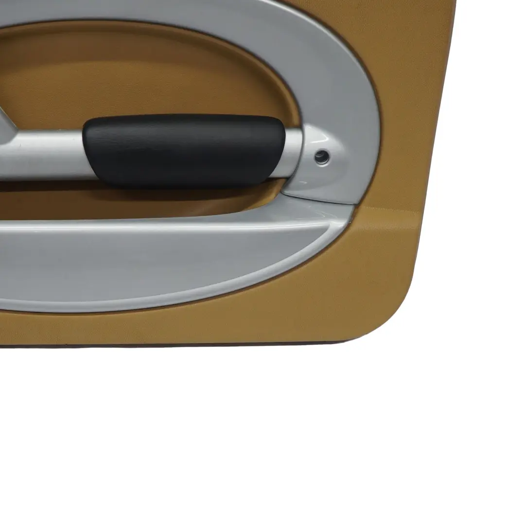 Tarjeta de Puerta Delantera Derecha Lateral Puerta Cordoba Beige para Mini R50 R53 con número de pieza 7070606 Mini R50 R53 Tarjeta de Puerta Delantera Derecha Lateral Puerta Cordoba Beige - SKU 7070606 - Número de pieza 7070606