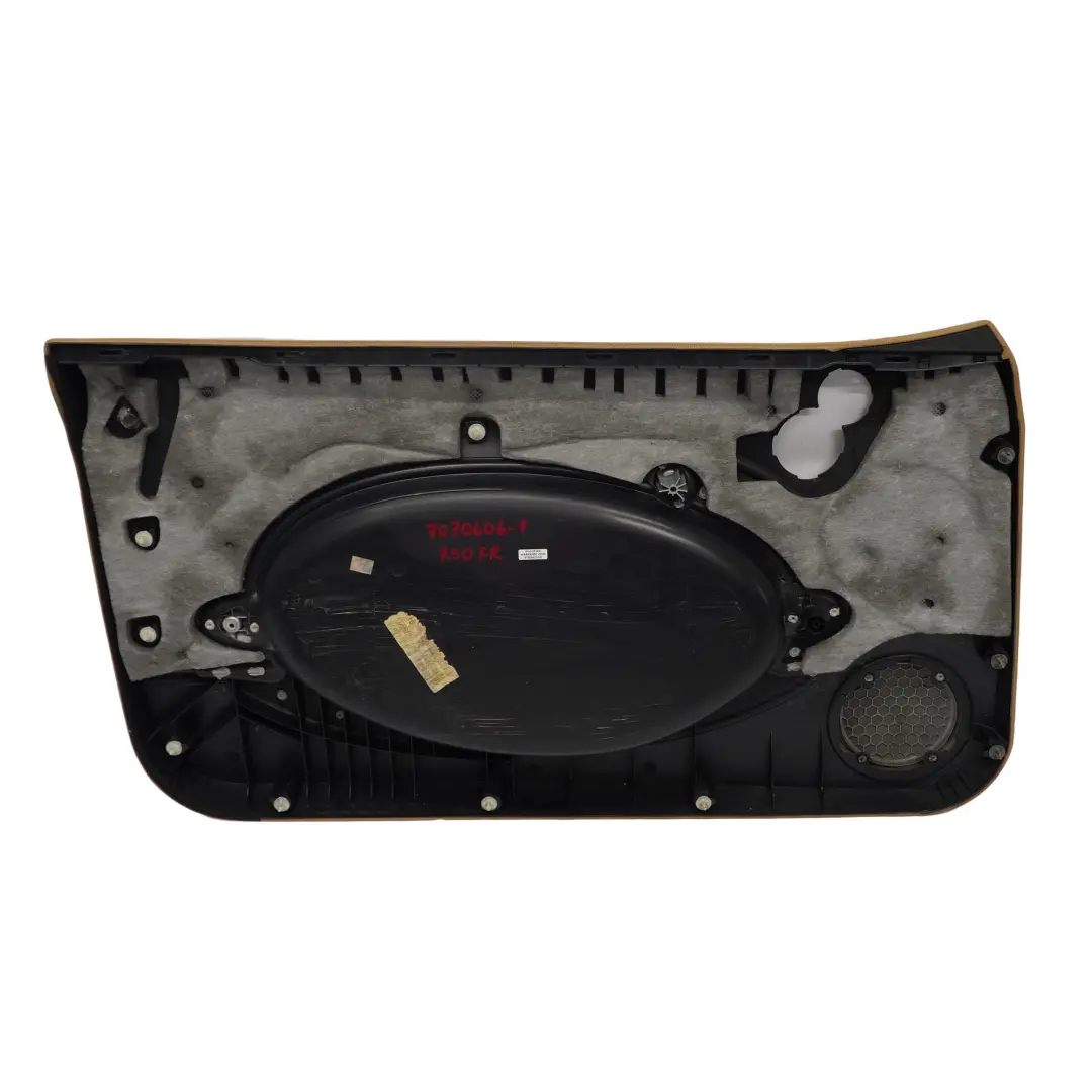 Mini R50 R53 Door Card Front Right O/S Door Side Trim Cordoba Beige White Silver - SKU 7070606 - Part number 7070606