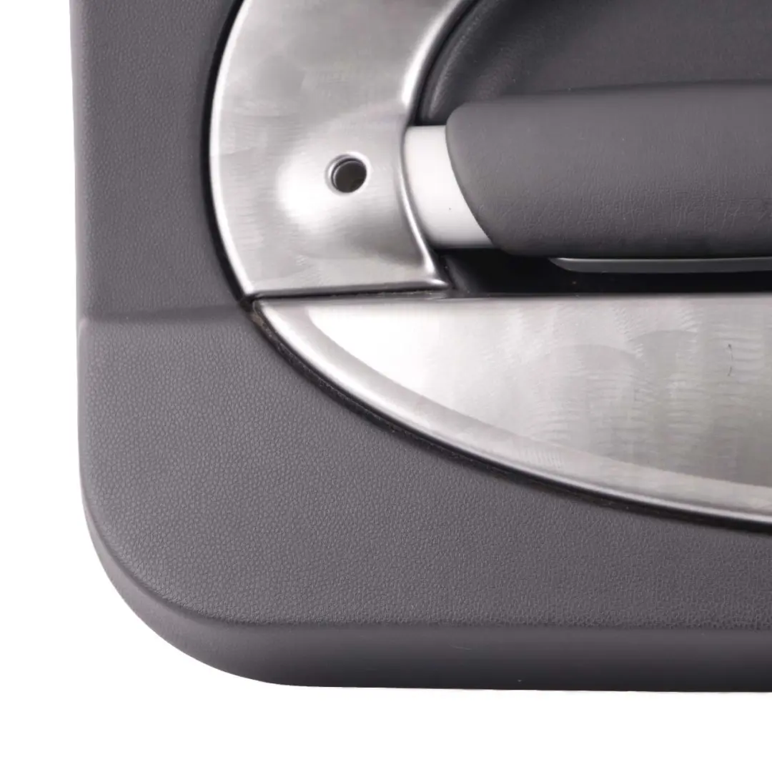 Door Card Front Left N/S Trim Panel Panther Black Alloy Patina to Mini R50 R53 with Part number 7070627 Mini R50 R53 Door Card Front Left N/S Trim Panel Panther Black Alloy Patina - SKU 7070627-3 - Part number 7070627