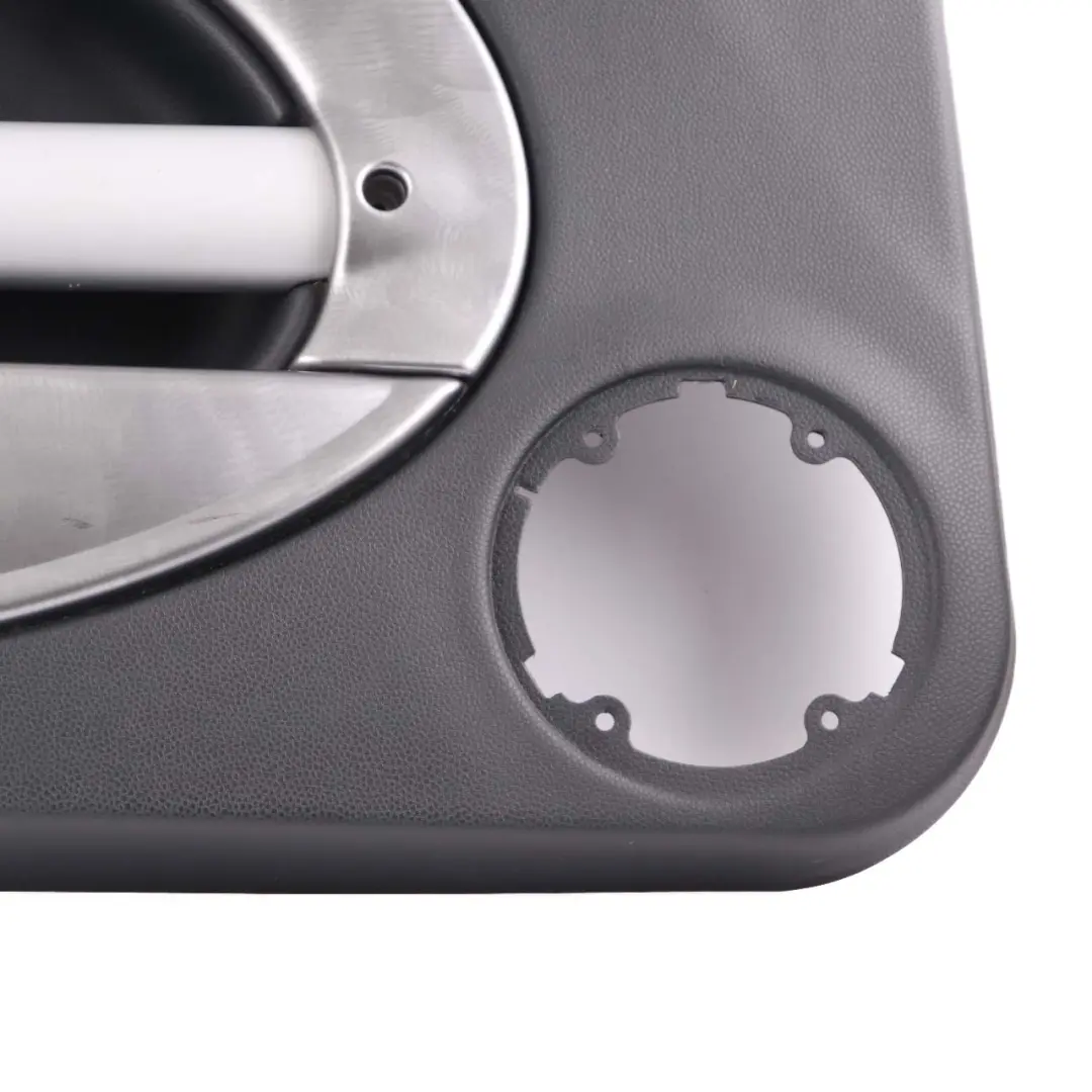 Door Card Front Left N/S Trim Panel Panther Black Alloy Patina to Mini R50 R53 with Part number 7070627 Mini R50 R53 Door Card Front Left N/S Trim Panel Panther Black Alloy Patina - SKU 7070627-3 - Part number 7070627