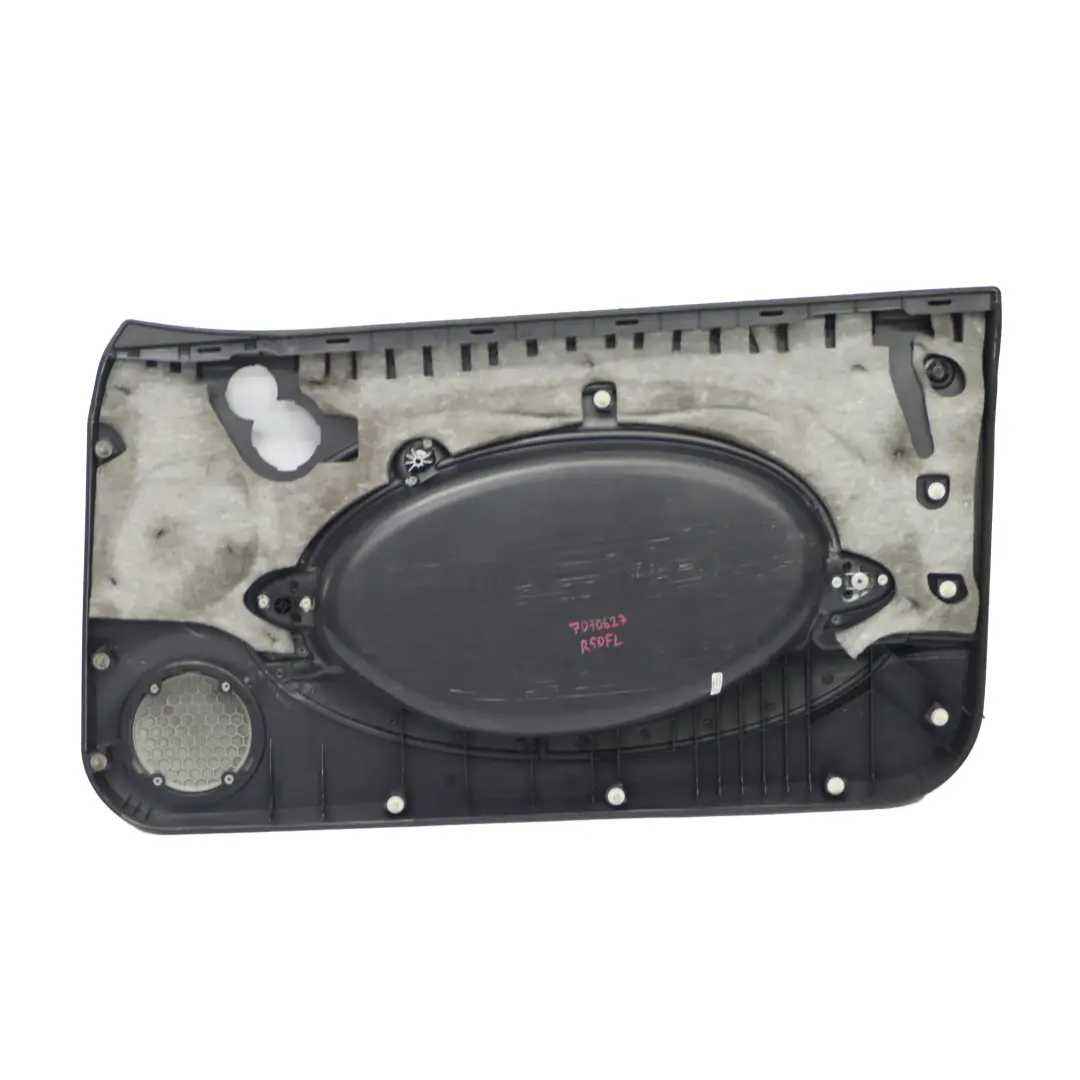 Garniture de Carte de Porte Avant Gauche Panthere Noir Alu Patine pour Mini R50 R53 à propos du numéro de pièce 7070627 Mini R50 R53 Garniture de Carte de Porte Avant Gauche Panthere Noir Alu Patine - SKU 7070627 - Numéro de pièce 7070627