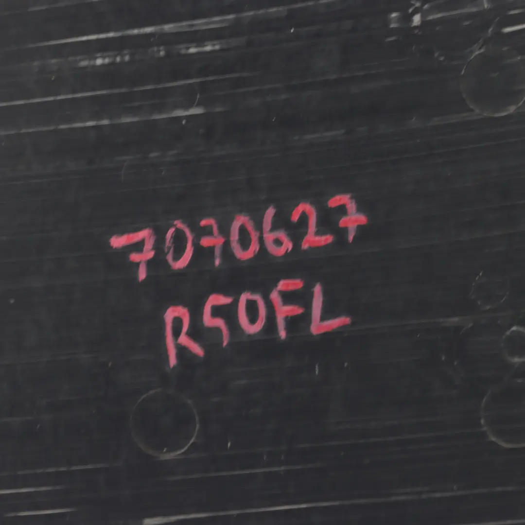 Mini R50 R53 Türverkleidung Alloy Patina Vorne Links Panther Black - SKU 7070627 - Teilenummer 7070627