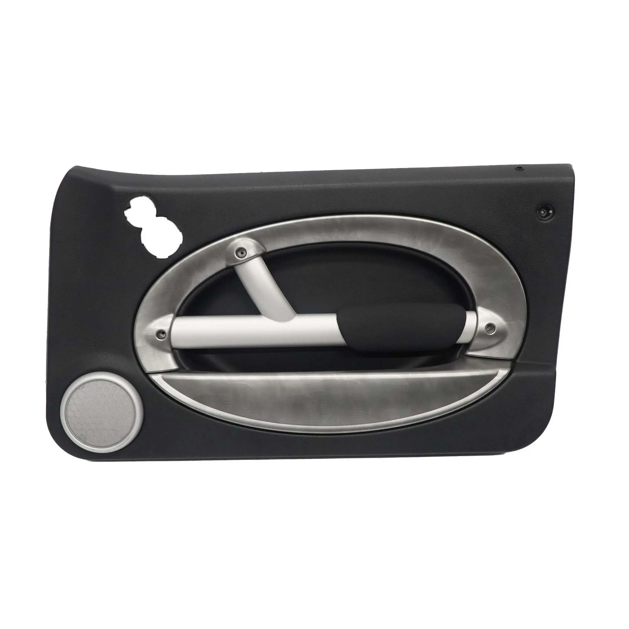 Mini R50 R53 Anteriore Destro Scheda Porta Trim Panther Black Alloy Patina