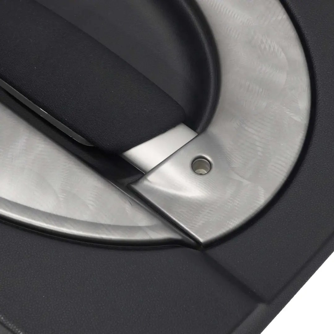 Anteriore Destro Scheda Porta Trim Panther Black Alloy Patina per Mini R50 R53 con numero di parte 7070628 Mini R50 R53 Anteriore Destro Scheda Porta Trim Panther Black Alloy Patina - SKU 7070628-1 - Numero di parte 7070628