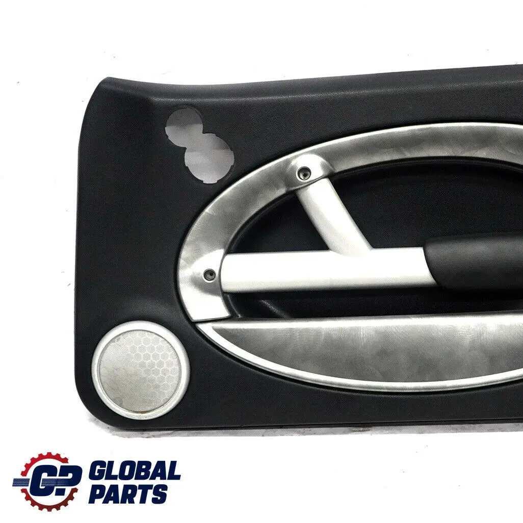 Front Right O/S Door Card Trim Panther Black Alloy Patina to BMW Mini R50 R53 2 with Part number 7070628 BMW Mini R50 R53 2 Front Right O/S Door Card Trim Panther Black Alloy Patina - SKU 7070628-2 - Part number 7070628