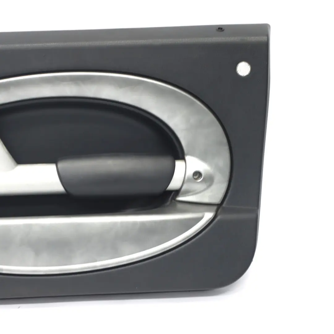 Mini R50 R53 Delantera Derecha Tarjeta Puerta Trim Pantera Patina Aleacion Negro - SKU 7070628 - Número de pieza 7070628