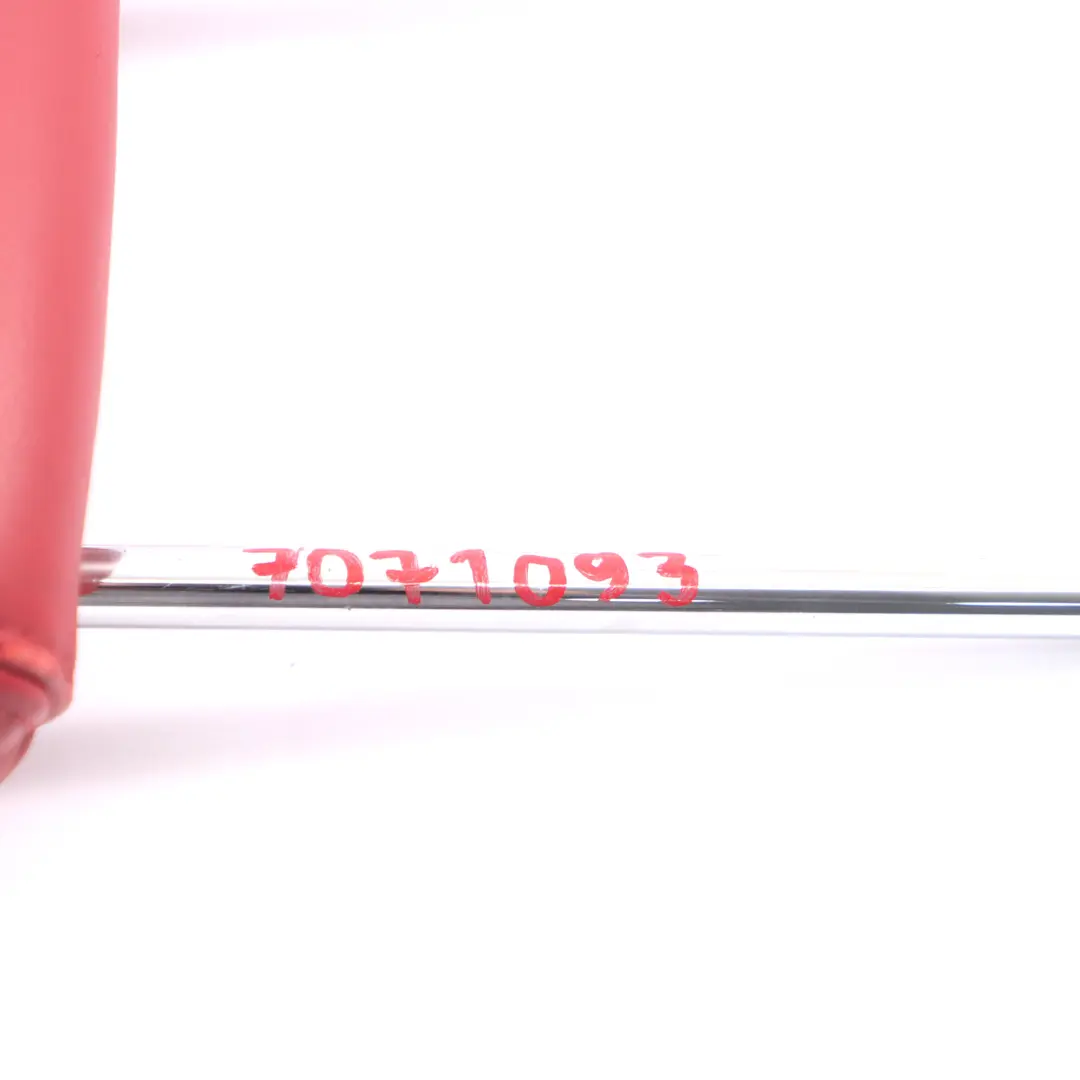 Sedile Anteriore Sinistro Destro Poggiatesta Coperchio Pelle Rossa per BMW Z4 E85 con numero di parte 7071093 BMW Z4 E85 Sedile Anteriore Sinistro Destro Poggiatesta Coperchio Pelle Rossa - SKU 7071093 - Numero di parte 7071093