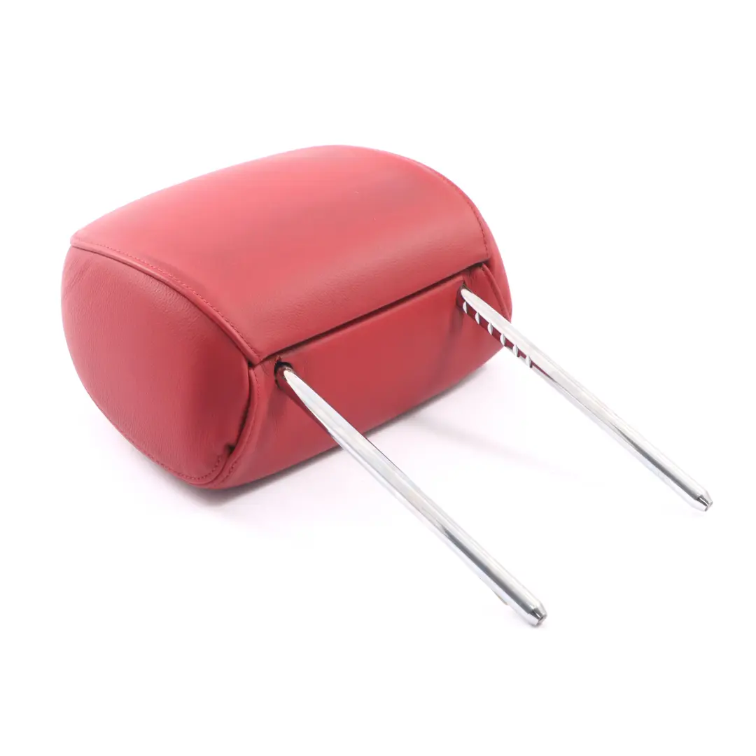 Sedile Anteriore Sinistro Destro Poggiatesta Coperchio Pelle Rossa per BMW Z4 E85 con numero di parte 7071093 BMW Z4 E85 Sedile Anteriore Sinistro Destro Poggiatesta Coperchio Pelle Rossa - SKU 7071093 - Numero di parte 7071093