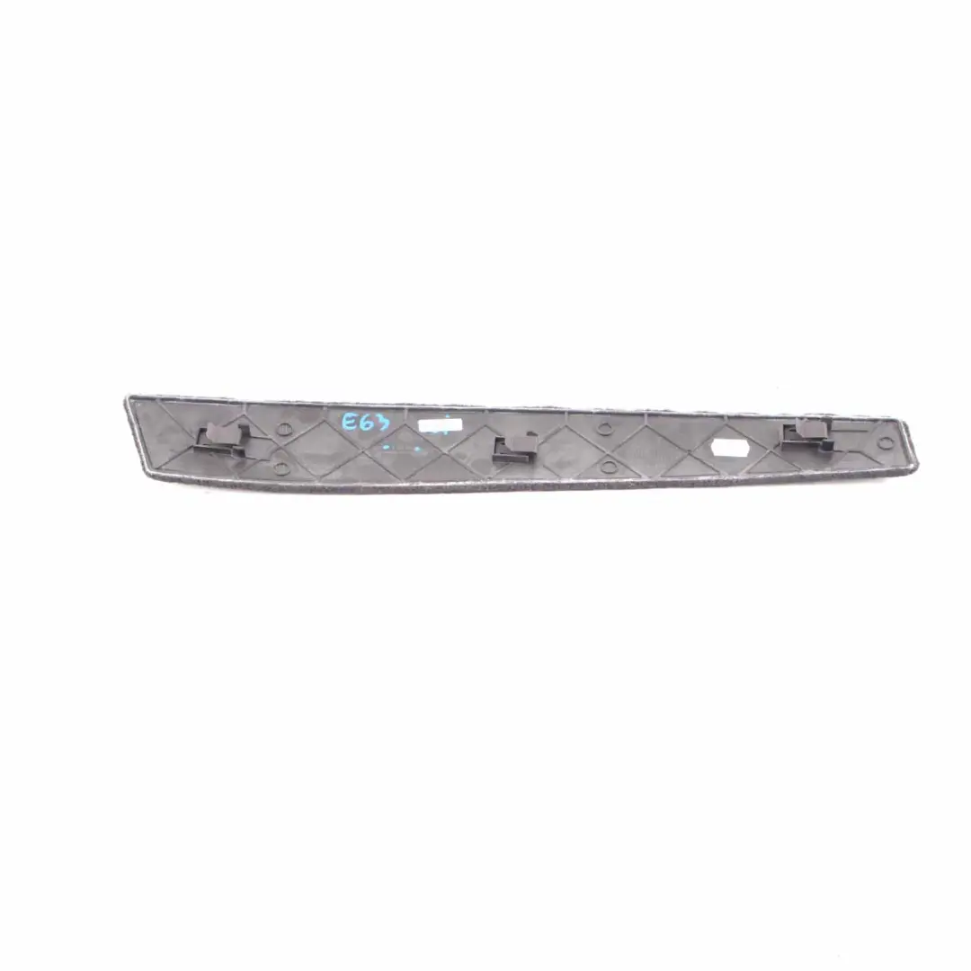  Panneau De Garniture De Console Centrale Arrière Gauche Noir BMW E63 E64 - SKU 7072741 - Numéro de pièce 7072741