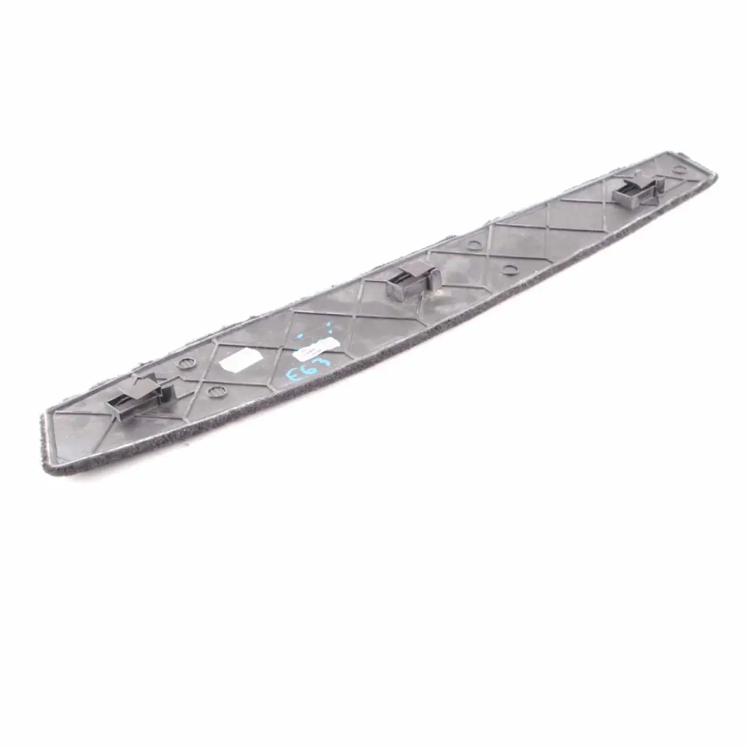 BMW E63 E64 Centre Console Trim Panel Rear Right O/S Black - SKU 7072742 - Part number 7072742
