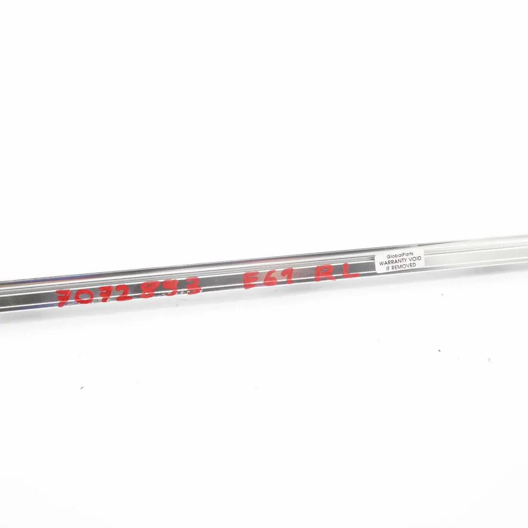 BMW E61 Touring Rear Left Side N/S Window Frame Finisher Chrome - SKU 7072893 - Part number 51357072893