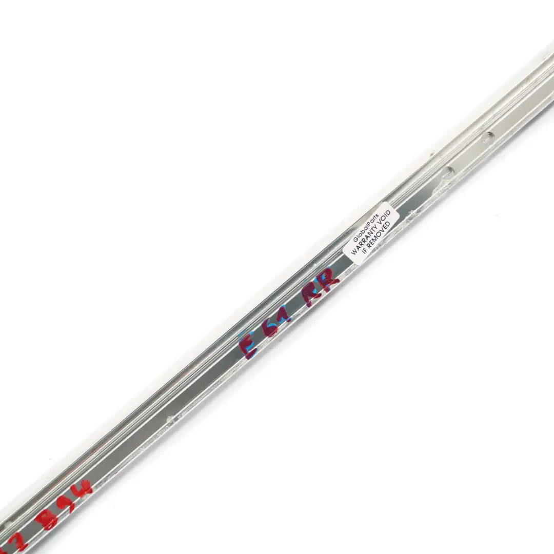 BMW E61 LCI Finisher Window Frame Top Door Rear Right - SKU 7072894 - Numéro de pièce 7072894