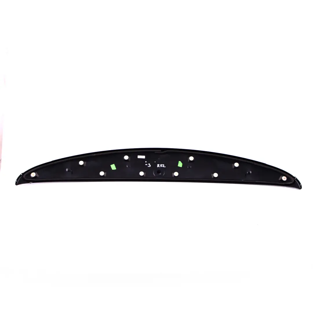 Windshield Windscreen Window Top Panel Cover Trim to Mini R52 Cabrio 3 with Part number 7072935 Mini R52 Cabrio 3 Windshield Windscreen Window Top Panel Cover Trim - SKU 7072935-3 - Part number 7072935
