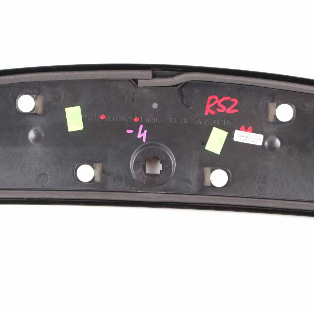 Windshield Windscreen Window Top Panel Cover Trim to Mini R52 Convertible with Part number 7072935 Mini R52 Convertible Windshield Windscreen Window Top Panel Cover Trim - SKU 7072935-4 - Part number 7072935