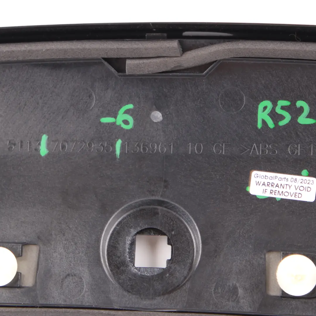 Mini R52 Convertible Windshield Windscreen Window Top Panel Cover Trim - SKU 7072935-6 - Part number 7072935