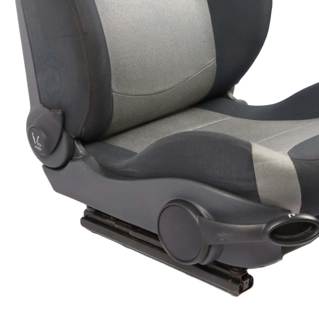  Front Seat Mini R50 R52 R53 Cooper One Right O/S Sport Cloth Fabric Space Black - SKU 7072954-1 - Part number 7072954