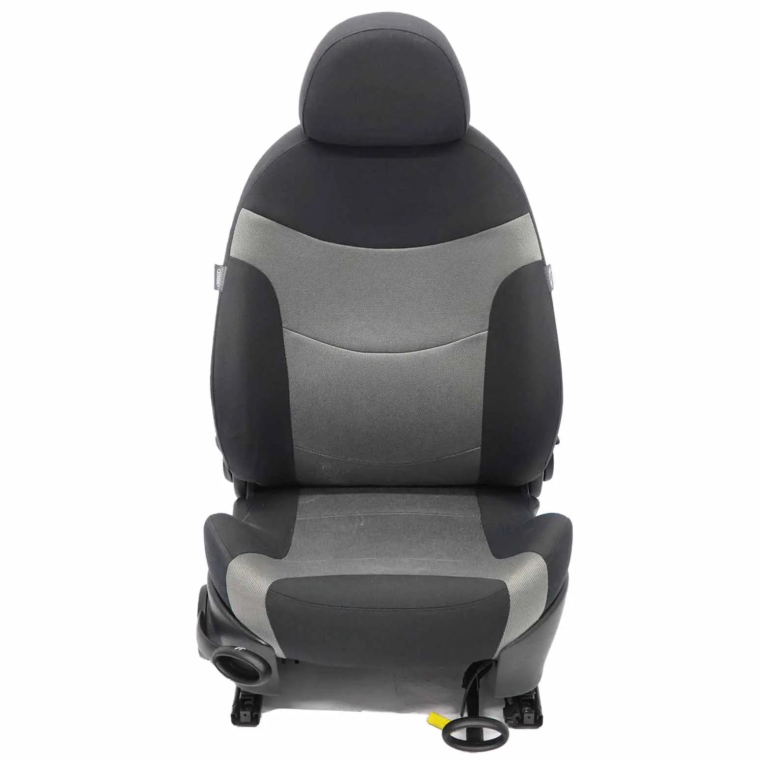 Sedile anteriore Mini R50 R52 R53 Cooper One Right O/S Sport Tessuto Spazio Nero