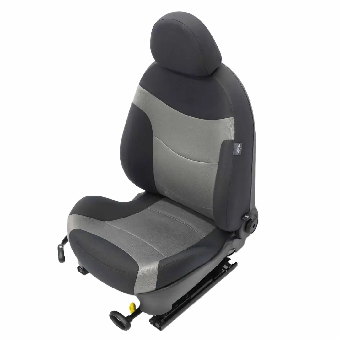  Front Seat Mini R50 R52 R53 Cooper One Right O/S Sport Cloth Fabric Space Black - SKU 7072954-2 - Part number 7072954