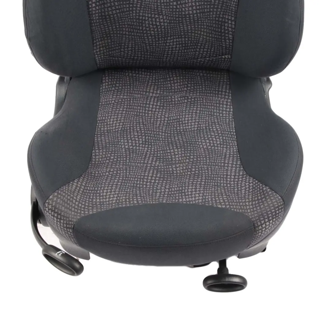 Mini Cooper One R50 R53 Sport Front Right O/S Cloth Seat Kaleido Black - SKU 7073000 - Part number 7073000