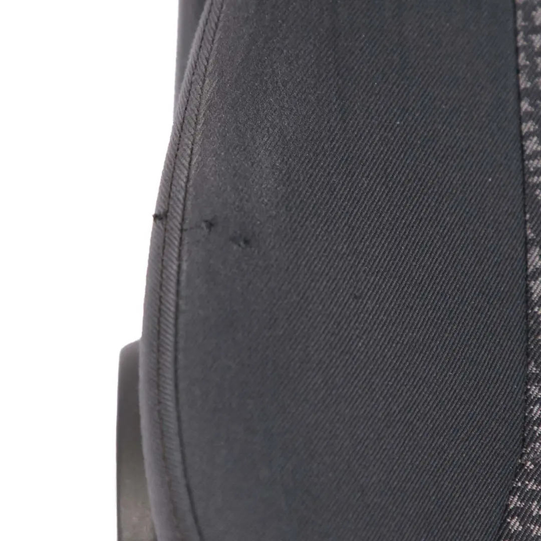 Delantero Derecho Asiento Tela Kaleido Negro para Mini Cooper One R50 R53 Sport con número de pieza 7073000 Mini Cooper One R50 R53 Sport Delantero Derecho Asiento Tela Kaleido Negro - SKU 7073000 - Número de pieza 7073000